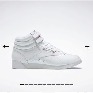 Reebok freestyle hi woman shoes